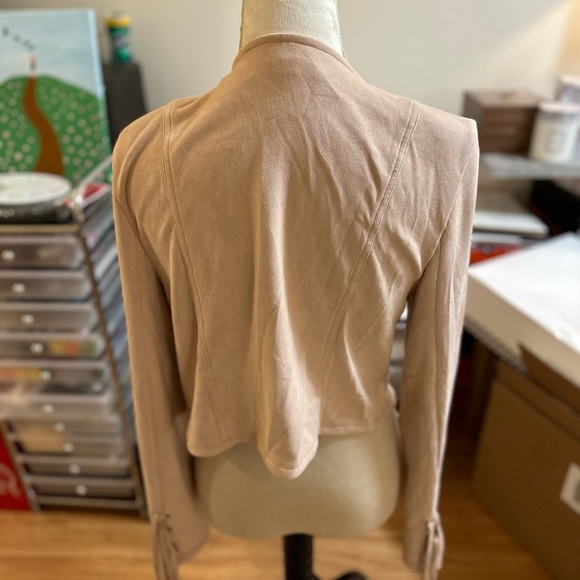 NBD Suede Fringe Jacket - Picture 3 of 6